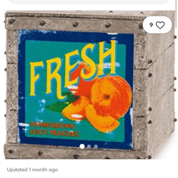 Scentsy warmer fruit crate - Picture 1 of 3